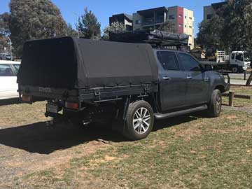 Hilux Canvas Canopy